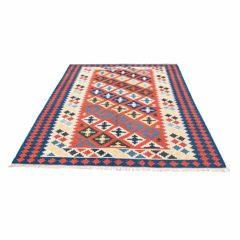 Alfombra Kelim - Oriental - 202 x 153 cm - rojo
