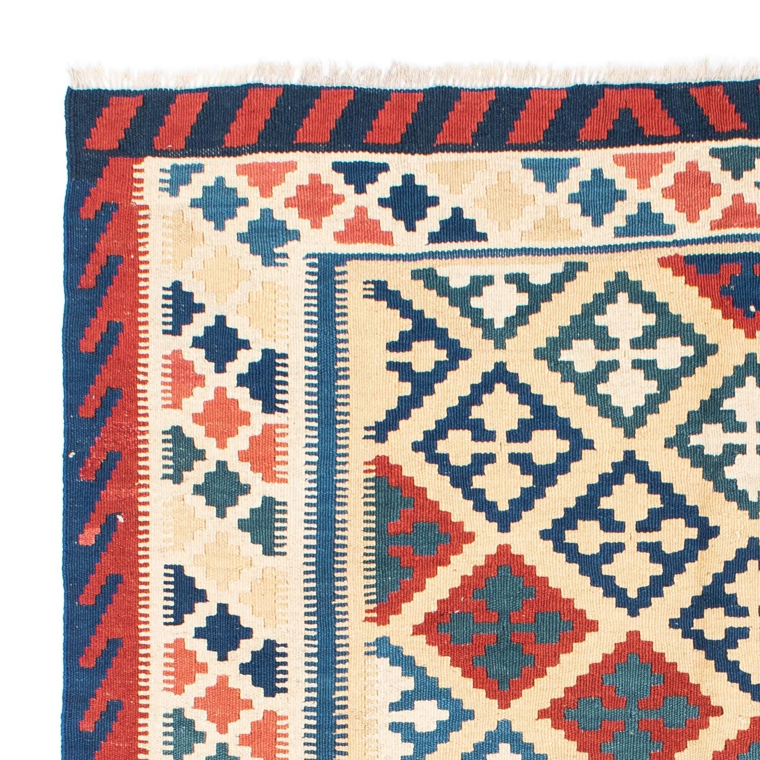 Alfombra Kelim - Oriental - 195 x 152 cm - beige
