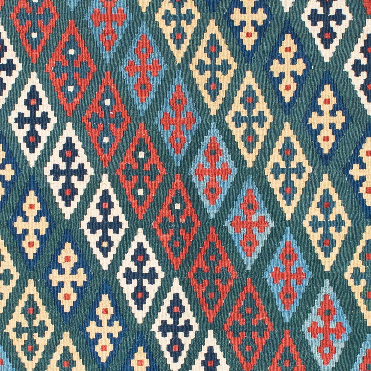 Alfombra Kelim - Oriental - 193 x 131 cm - azul