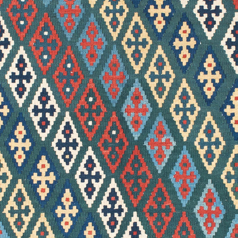 Alfombra Kelim - Oriental - 193 x 131 cm - azul