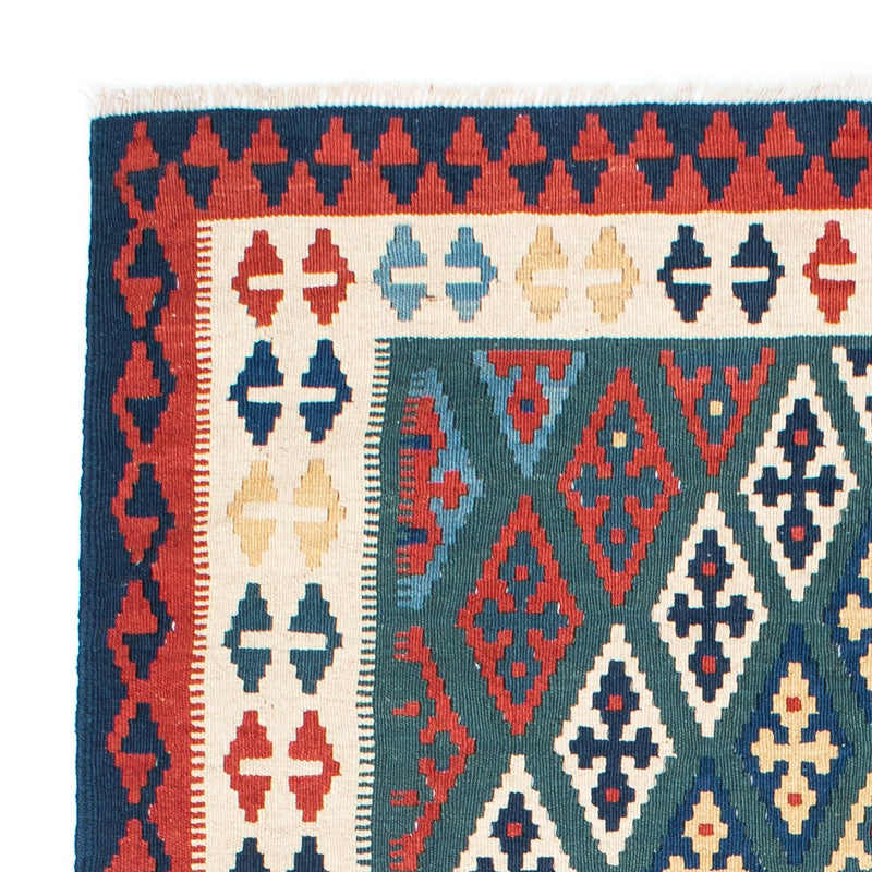 Alfombra Kelim - Oriental - 193 x 131 cm - azul