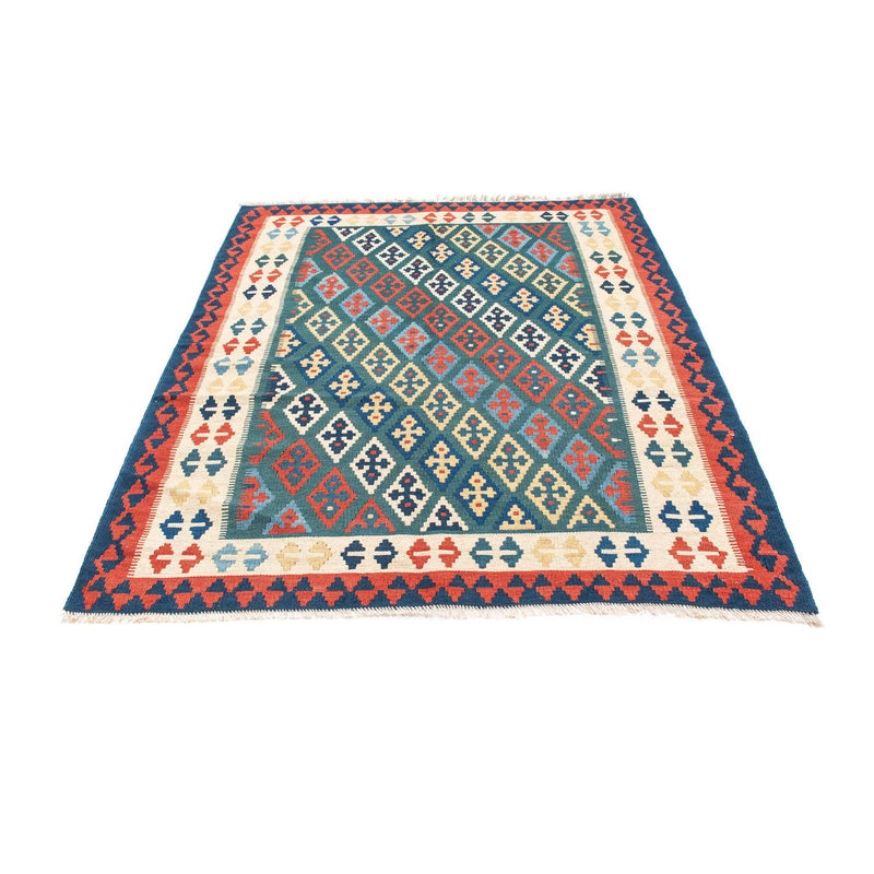 Alfombra Kelim - Oriental - 193 x 131 cm - azul