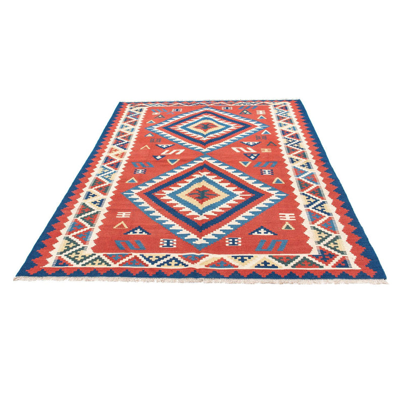 Alfombra Kelim - Oriental - 213 x 160 cm - rojo