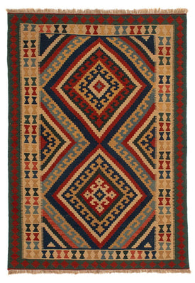 Alfombra Kelim - Oriental - 213 x 150 cm - multicolor