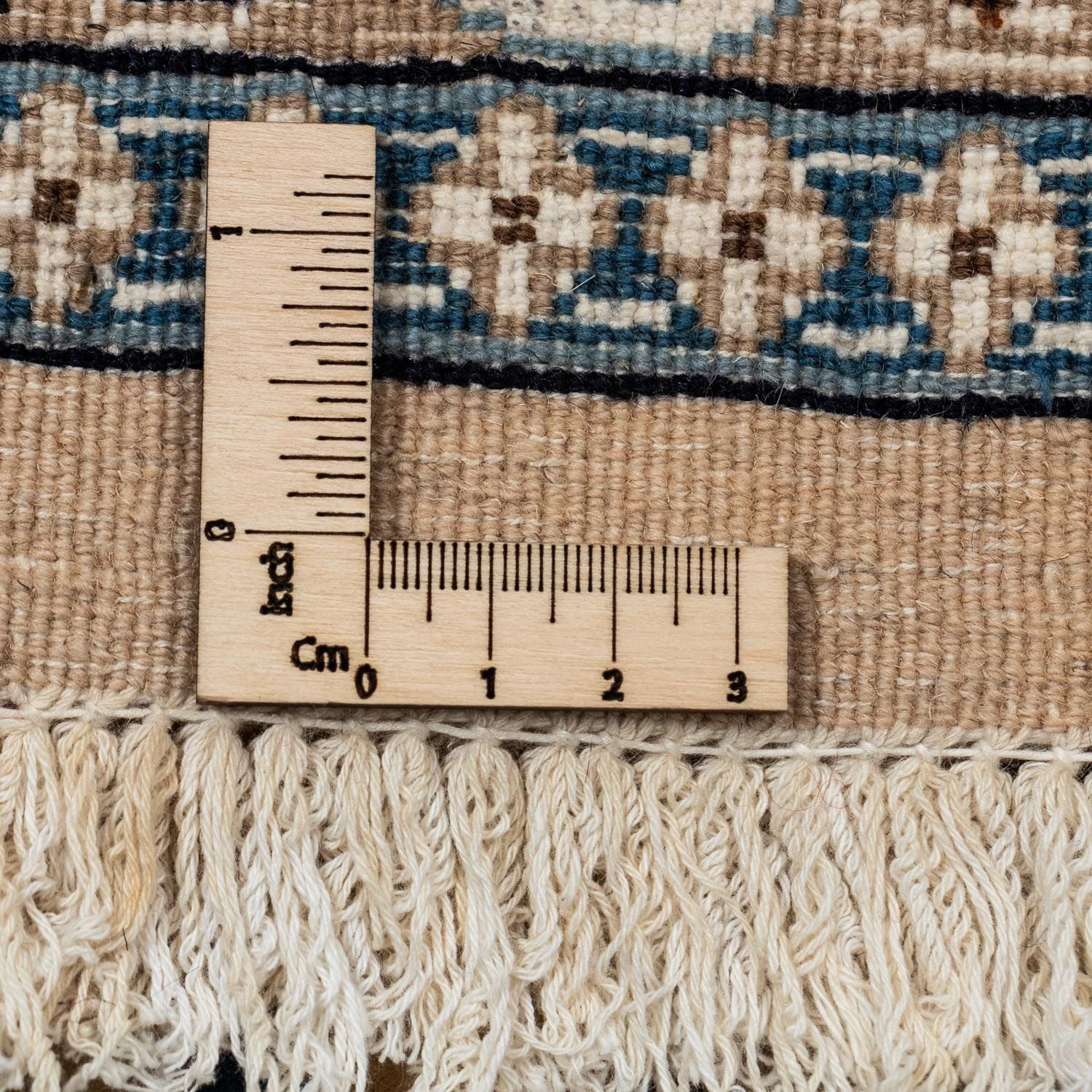 Alfombra Persa - Nain - Real - 344 x 245 cm - beige oscuro