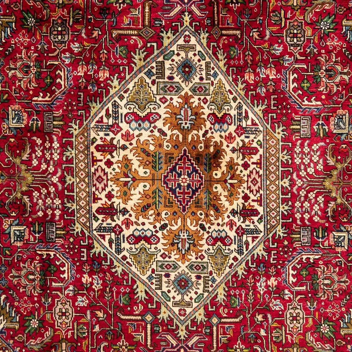 Alfombra persa - Tabriz - 322 x 197 cm - rojo