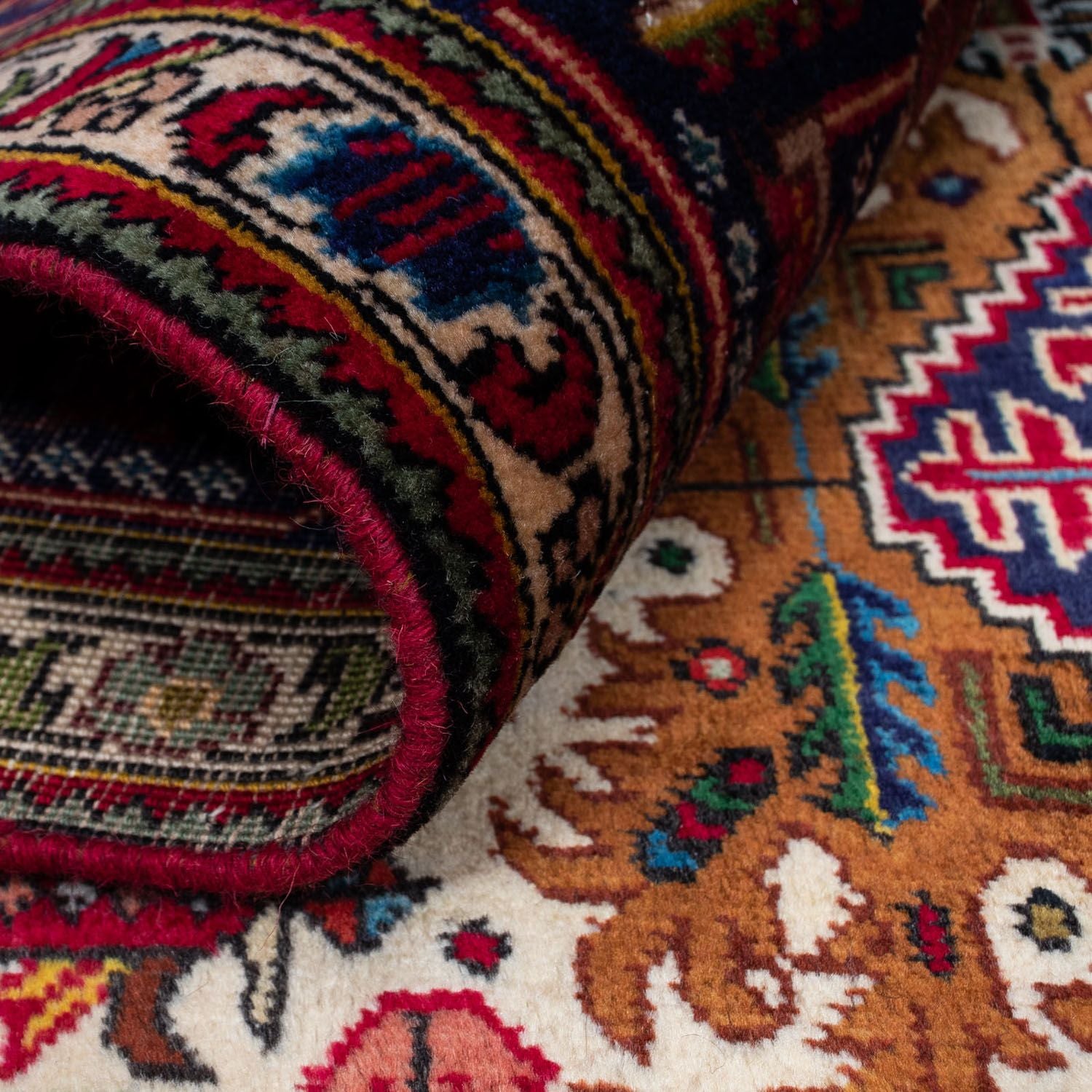 Alfombra persa - Tabriz - 322 x 197 cm - rojo