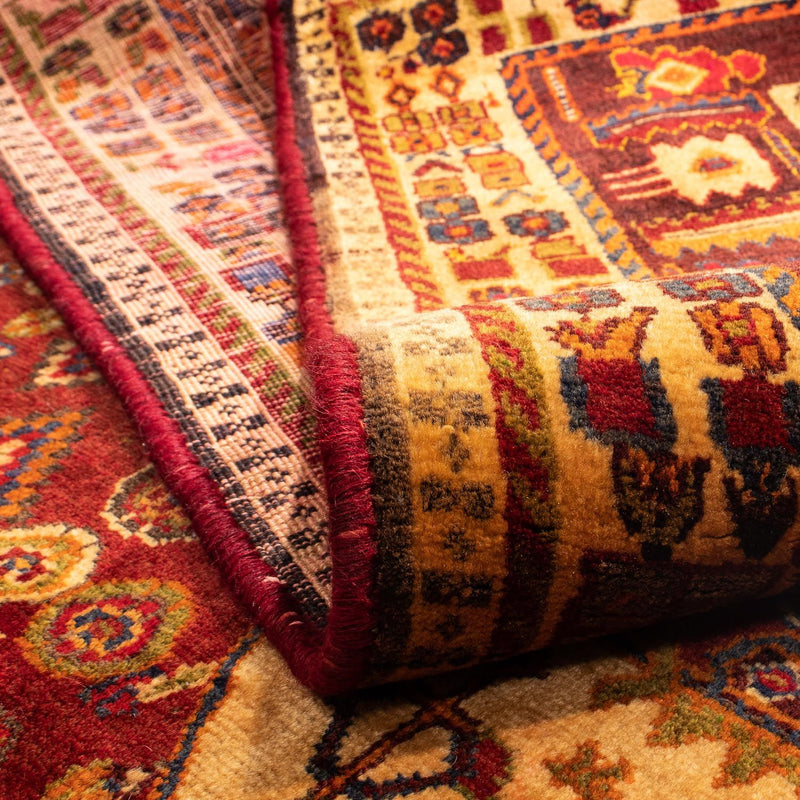 Alfombra persa - Nómada - 290 x 204 cm - rojo oscuro