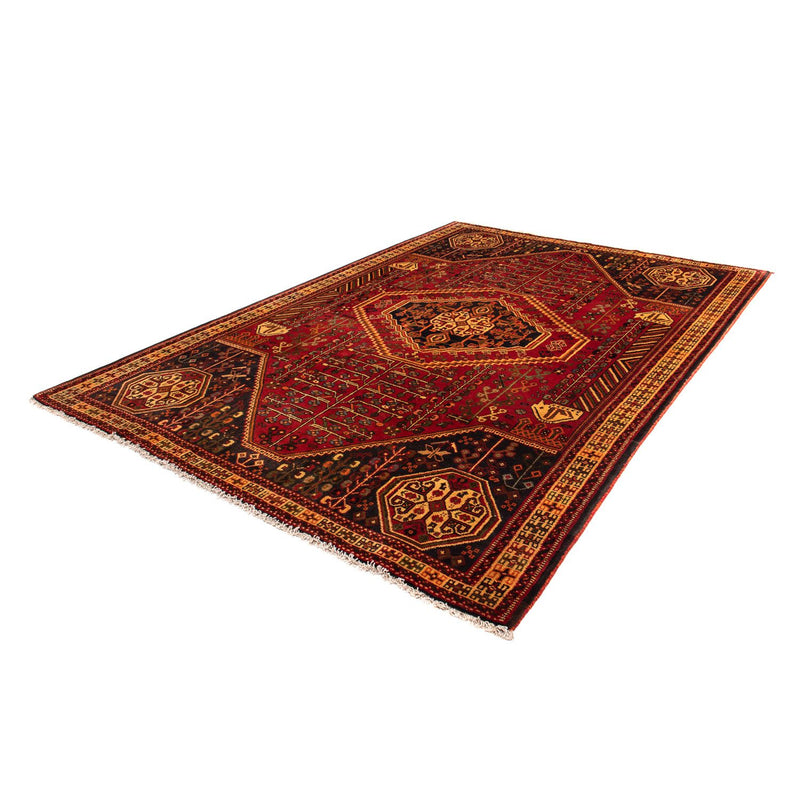 Alfombra persa - Nómada - 290 x 201 cm - rojo oscuro