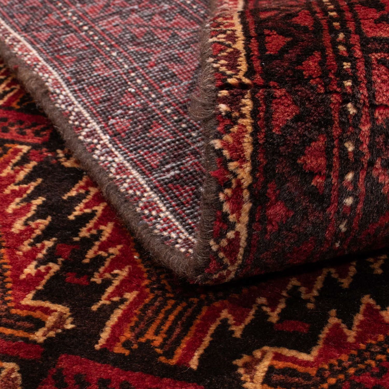 Alfombra de pasillo Alfombra Belutsch - 196 x 97 cm - multicolor