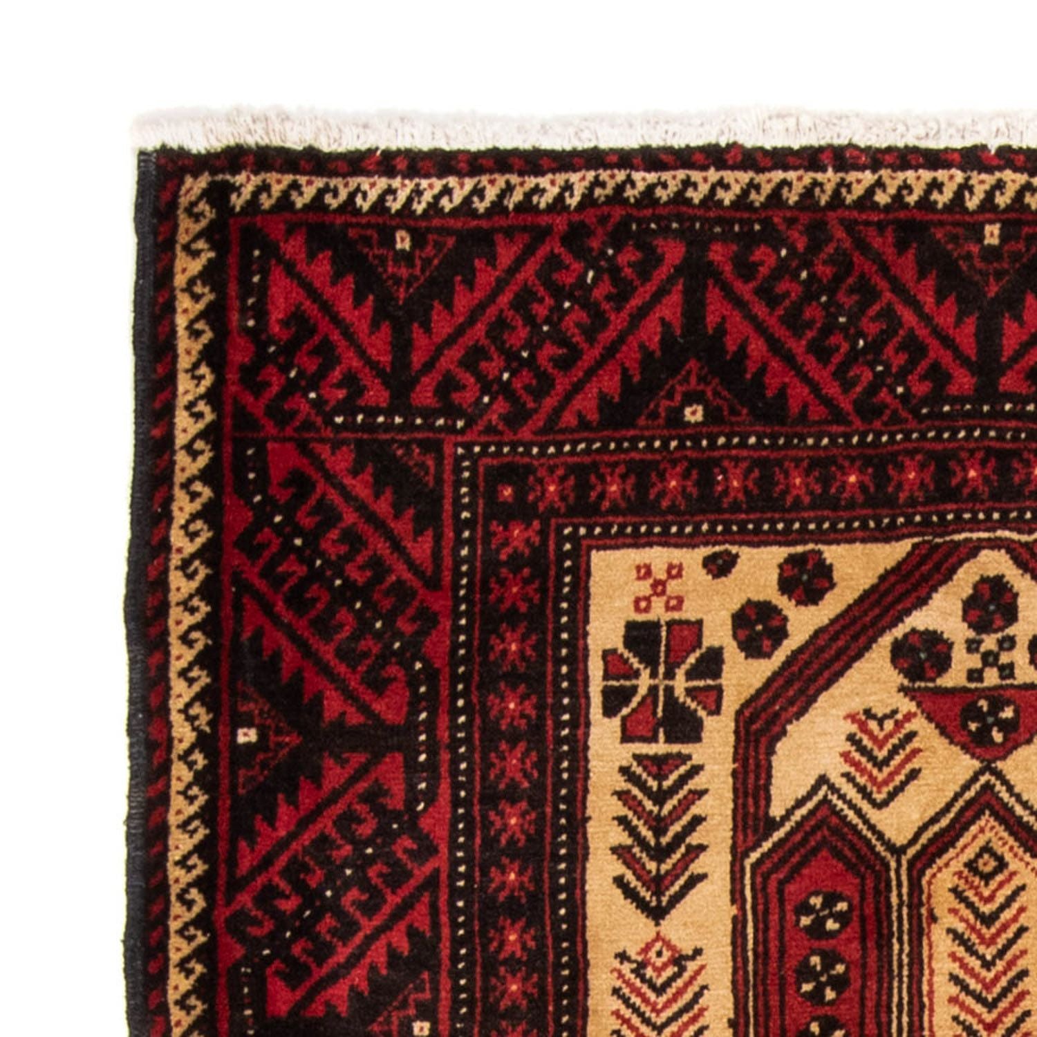 Alfombra Belutsch - 193 x 118 cm - rojo