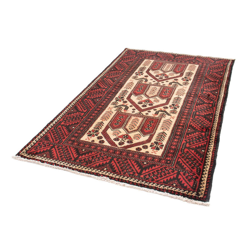 Alfombra Belutsch - 193 x 118 cm - rojo