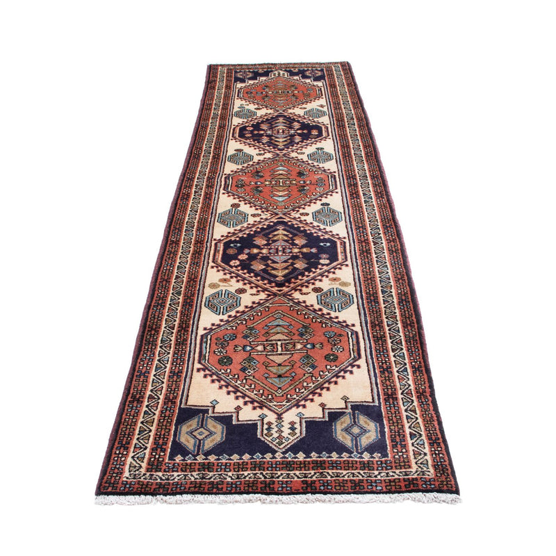 Alfombra de pasillo Alfombra persa - Nómada - 288 x 70 cm - beige