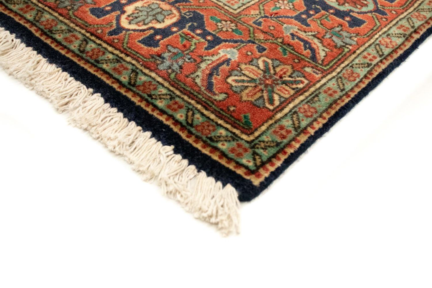 Alfombra Persa - Tabriz - Real - 150 x 95 cm - azul oscuro