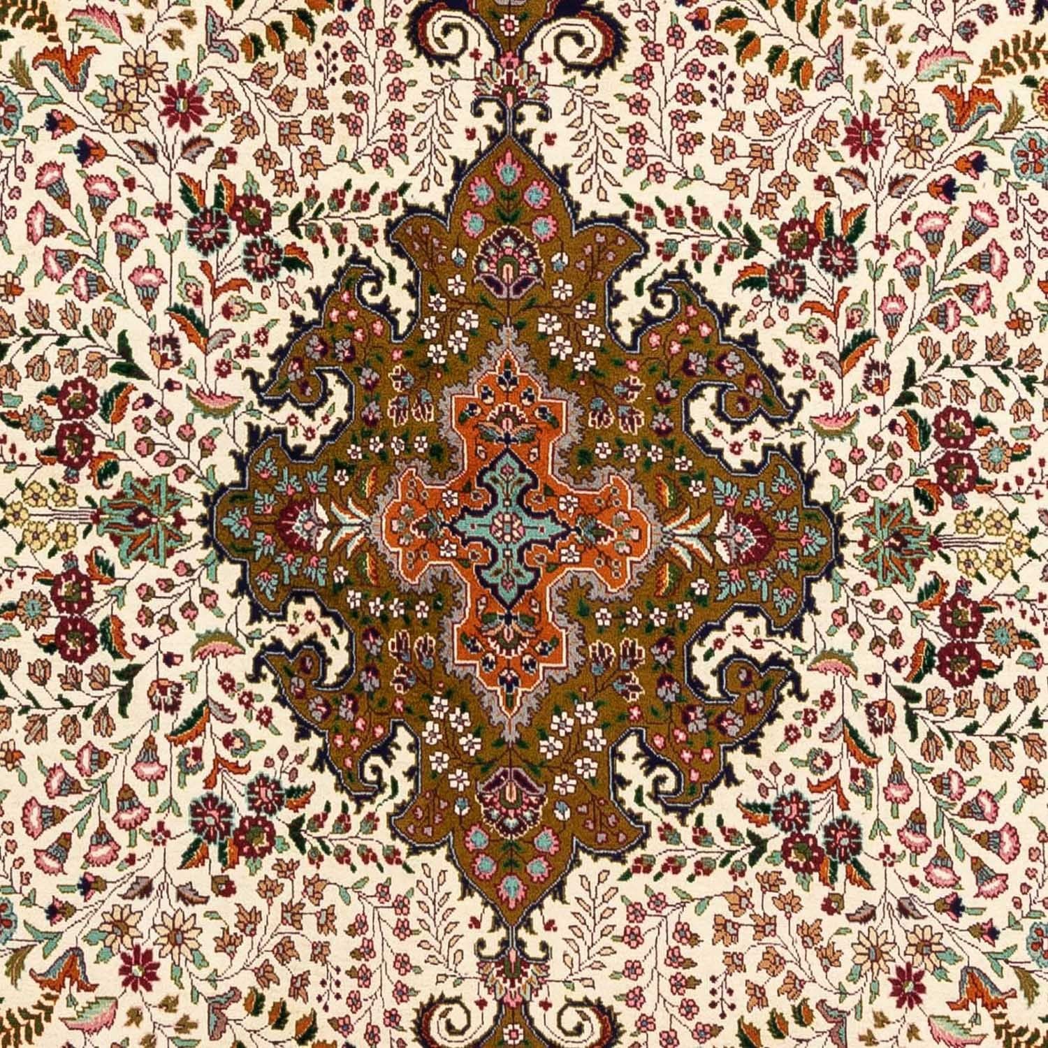 Alfombra Persa - Tabriz - Real - 295 x 205 cm - beige