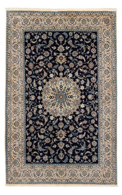 Alfombra Persa - Nain - Real - 286 x 198 cm - negro