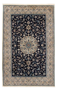 Alfombra Persa - Nain - Real - 286 x 198 cm - negro