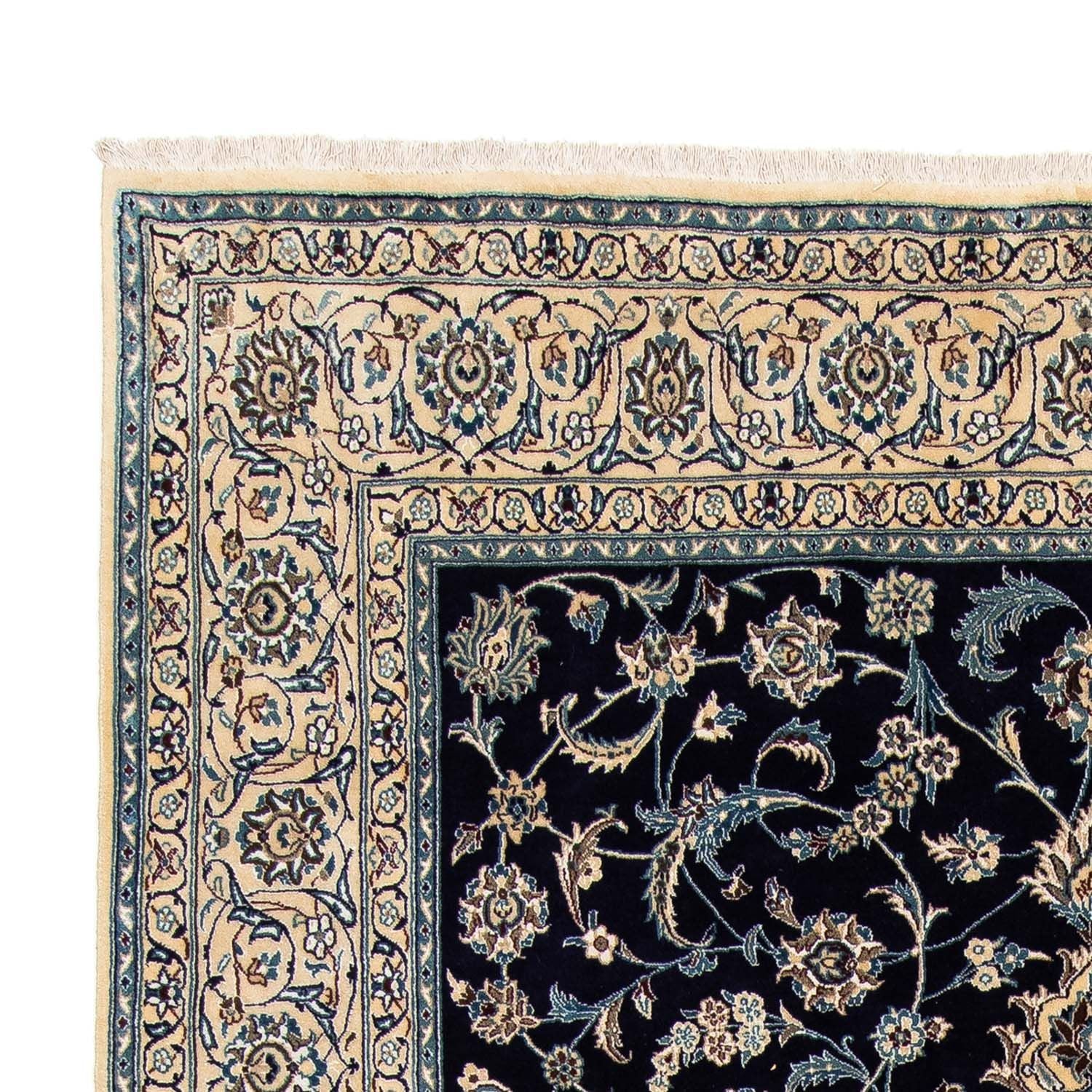 Alfombra Persa - Nain - Real - 286 x 198 cm - negro