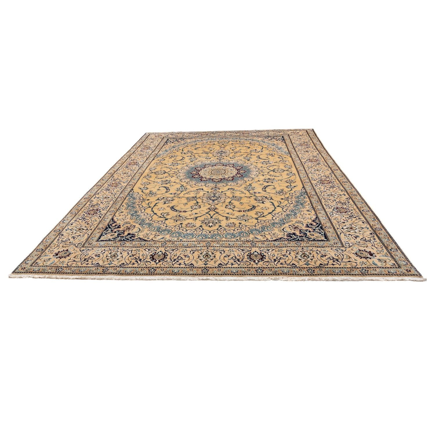 Alfombra Persa - Nain - Real - 335 x 246 cm - beige