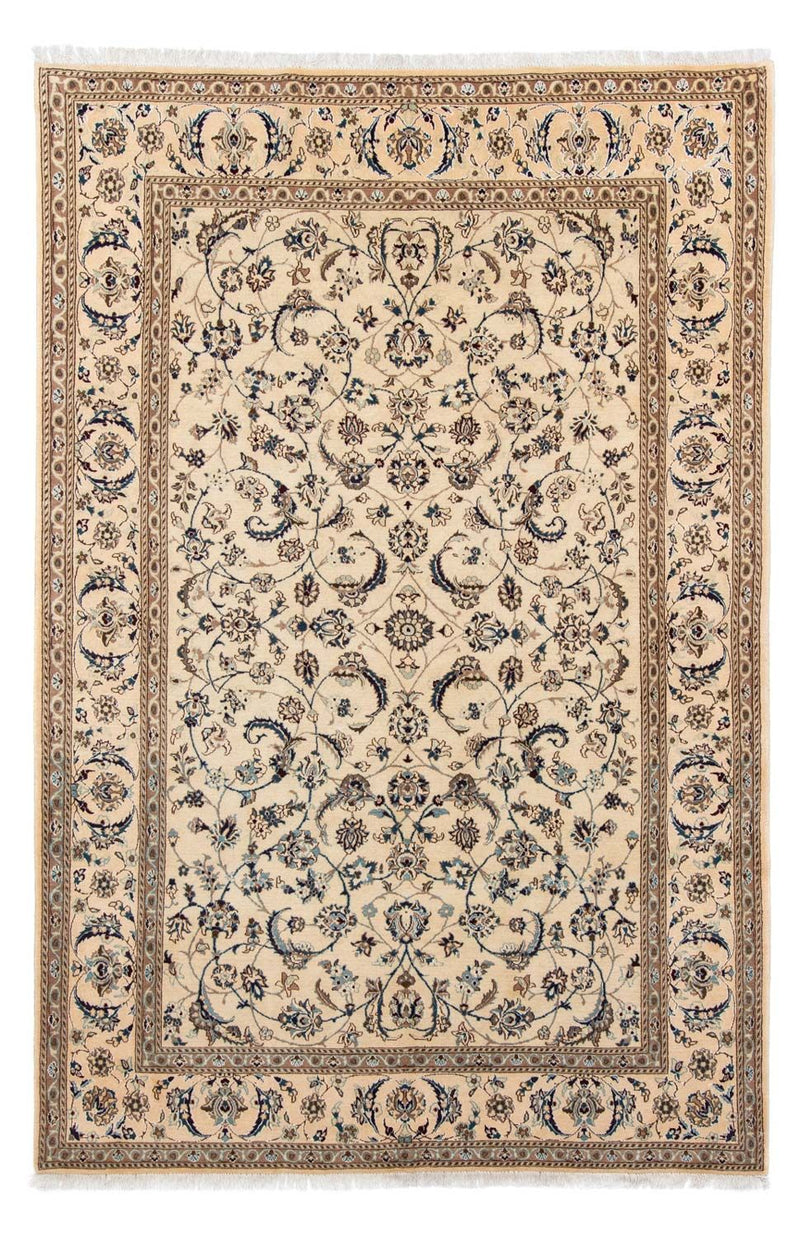 Alfombra Persa - Nain - Real - 293 x 198 cm - beige
