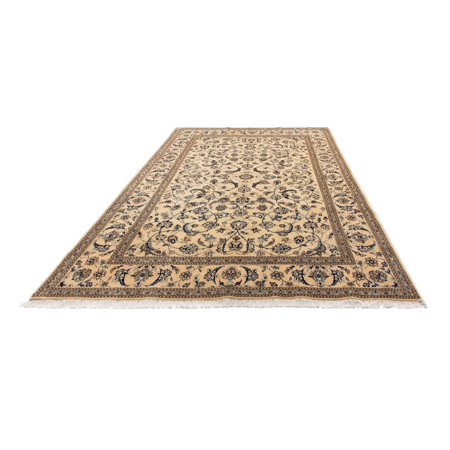 Alfombra Persa - Nain - Real - 293 x 198 cm - beige