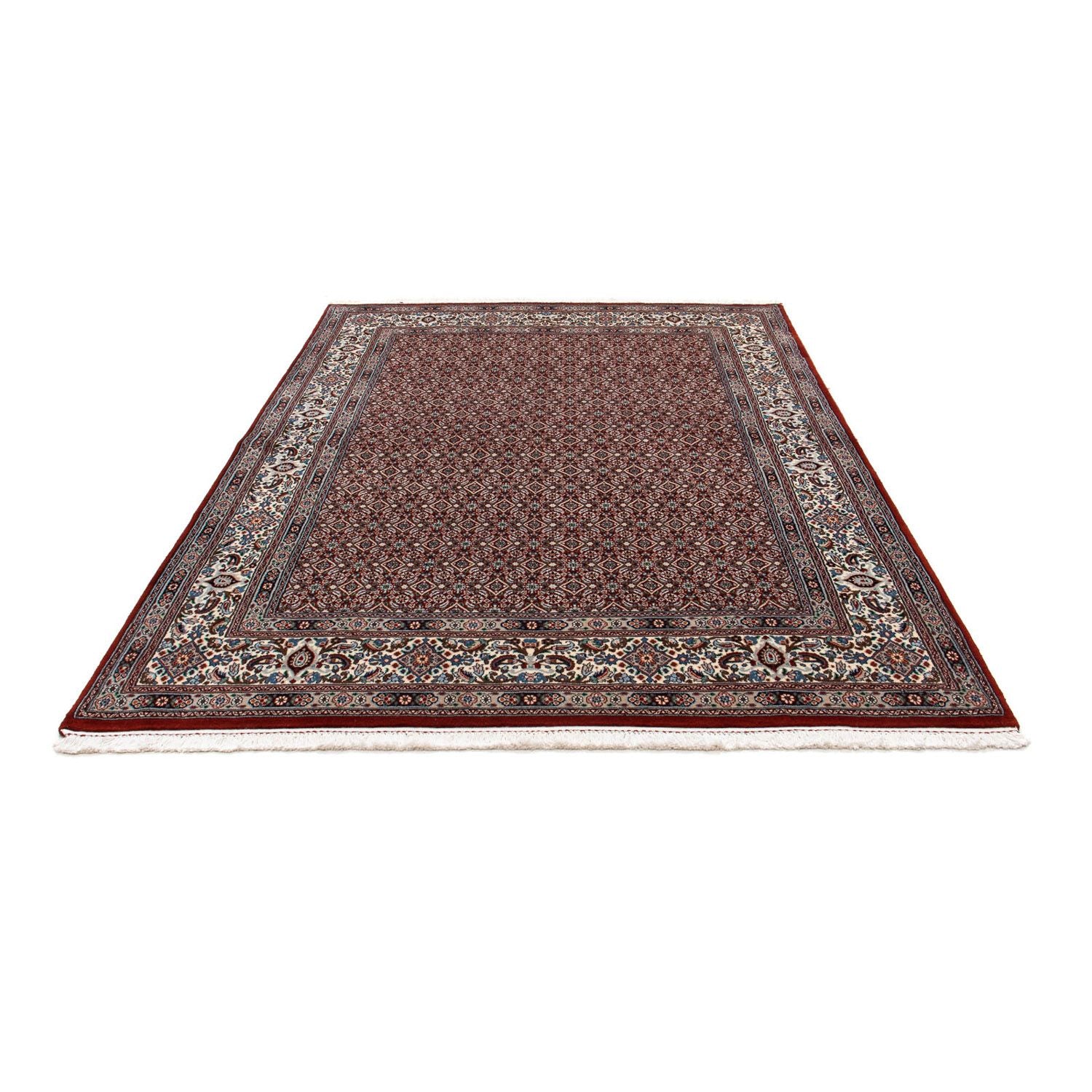 Alfombra persa - Clásica - 232 x 168 cm - rojo oscuro
