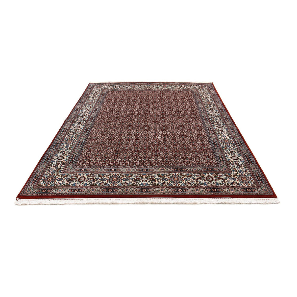 Alfombra persa - Clásica - 232 x 168 cm - rojo oscuro