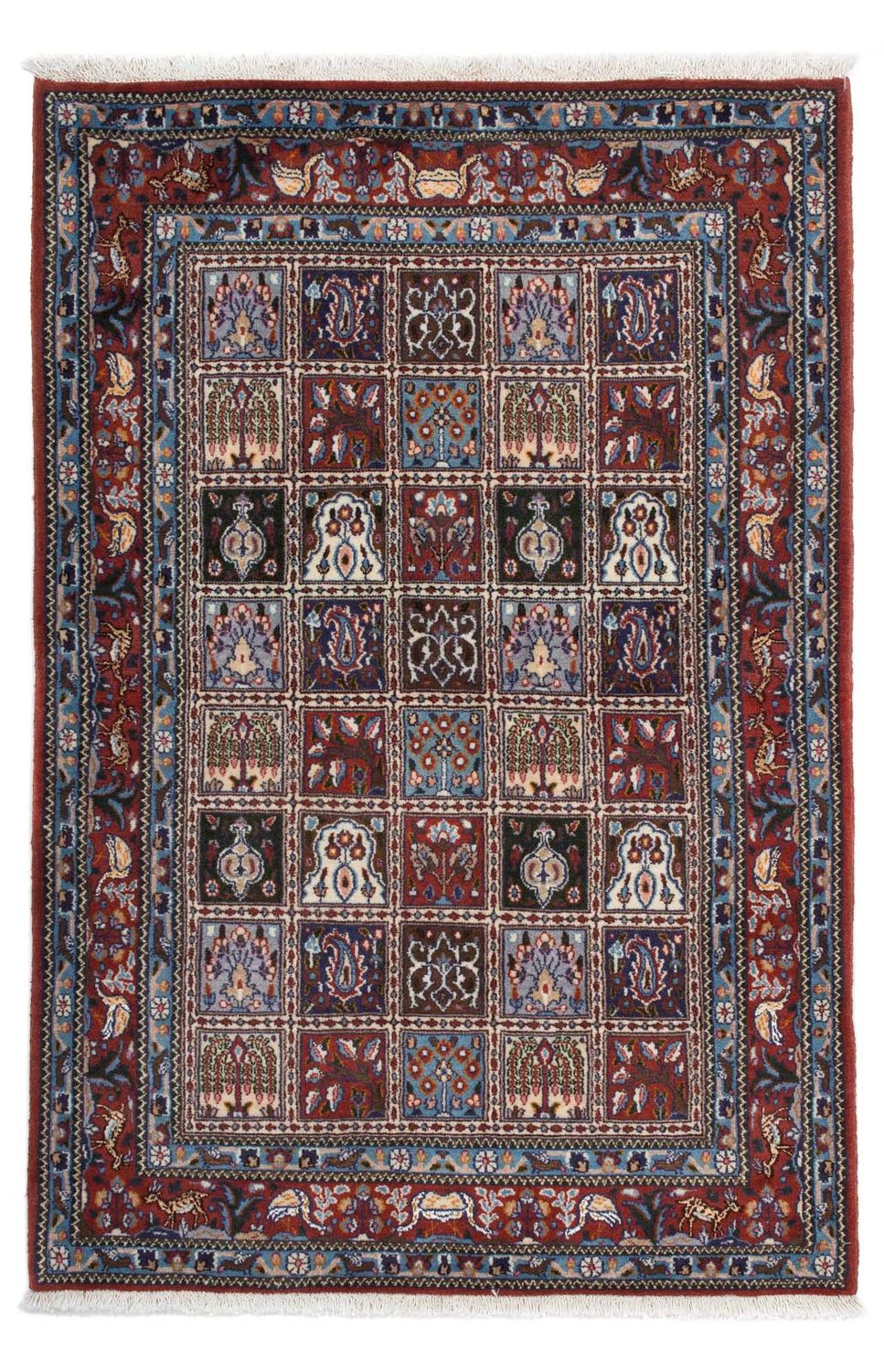 Alfombra persa - Clásica - 146 x 97 cm - multicolor