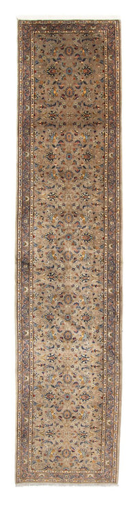 Alfombra de pasillo Alfombra persa - Keshan - 503 x 104 cm - beige