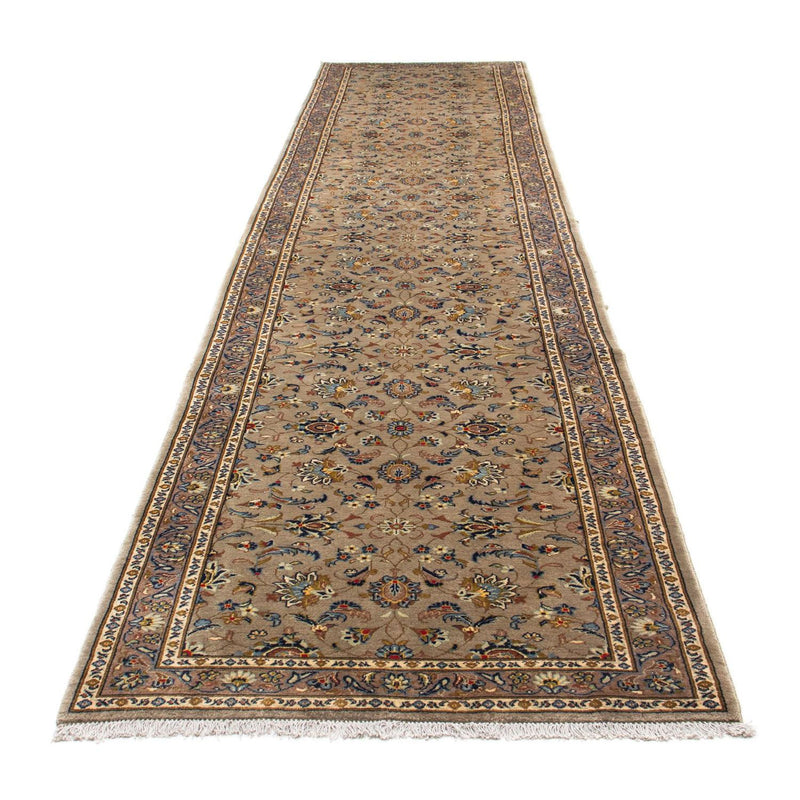 Alfombra de pasillo Alfombra persa - Keshan - 503 x 104 cm - beige