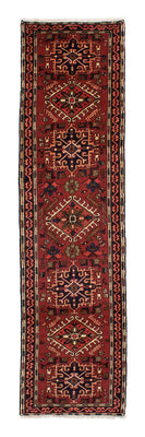 Alfombra de pasillo Alfombra persa - Nómada - 297 x 78 cm - rojo oscuro