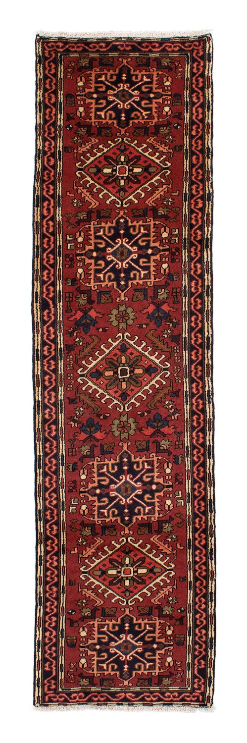 Alfombra de pasillo Alfombra persa - Nómada - 297 x 78 cm - rojo oscuro