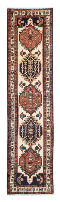 Alfombra de pasillo Alfombra persa - Nómada - 276 x 69 cm - beige