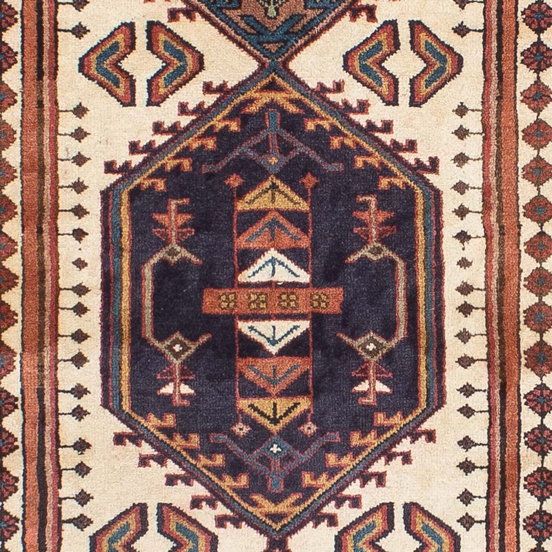 Alfombra de pasillo Alfombra persa - Nómada - 307 x 79 cm - beige
