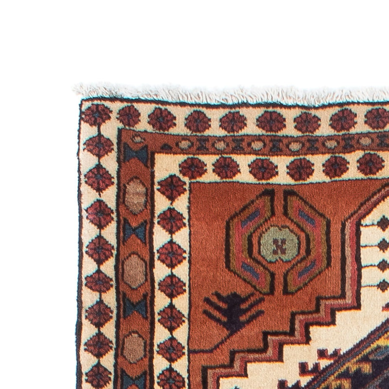 Alfombra de pasillo Alfombra persa - Nómada - 307 x 79 cm - beige