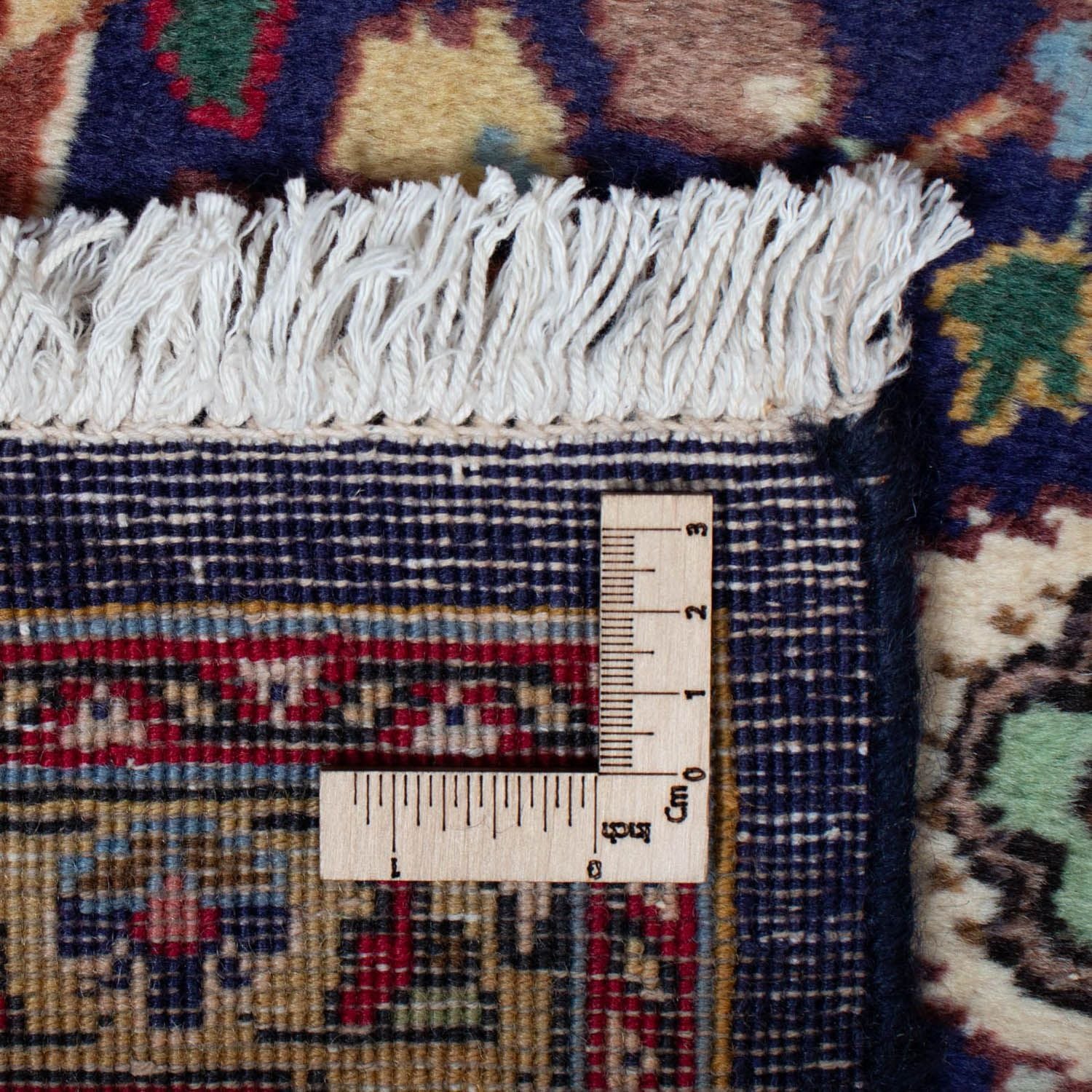 Alfombra persa - Tabriz - 310 x 205 cm - azul oscuro