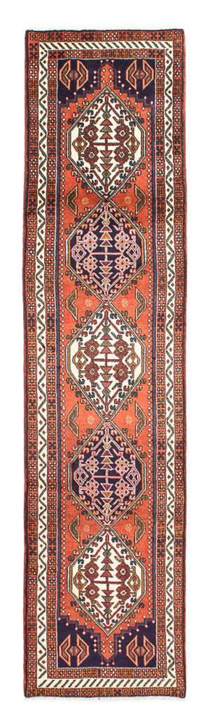 Alfombra de pasillo Alfombra persa - Nómada - 293 x 69 cm - óxido