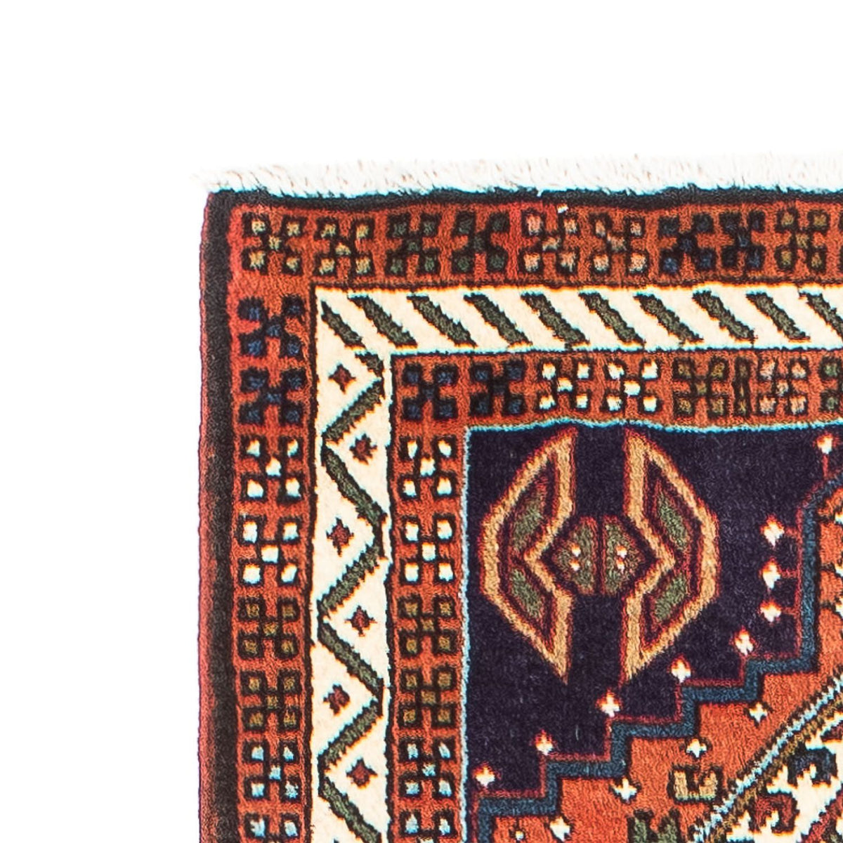 Alfombra de pasillo Alfombra persa - Nómada - 293 x 69 cm - óxido