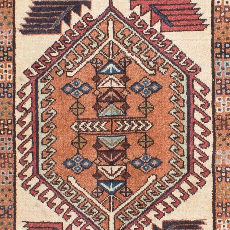 Alfombra de pasillo Alfombra persa - Nómada - 291 x 73 cm - beige