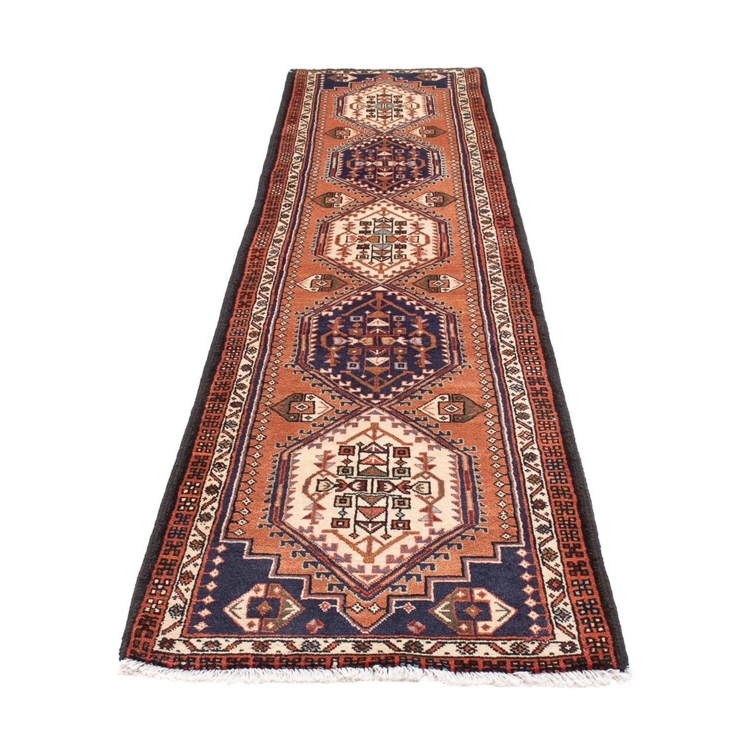 Alfombra de pasillo Alfombra persa - Nómada - 290 x 72 cm - multicolor