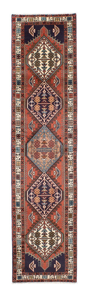 Alfombra de pasillo Alfombra persa - Nómada - 282 x 68 cm - óxido
