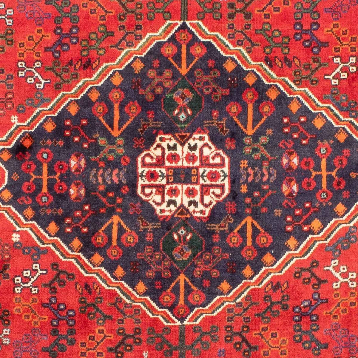 Alfombra persa - Nómada - 278 x 200 cm - rojo