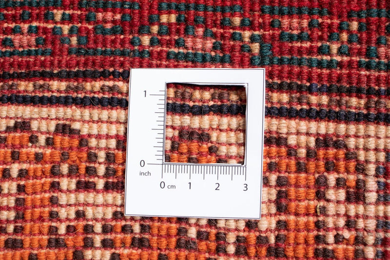 Alfombra persa - Nómada - 281 x 200 cm - rojo oscuro
