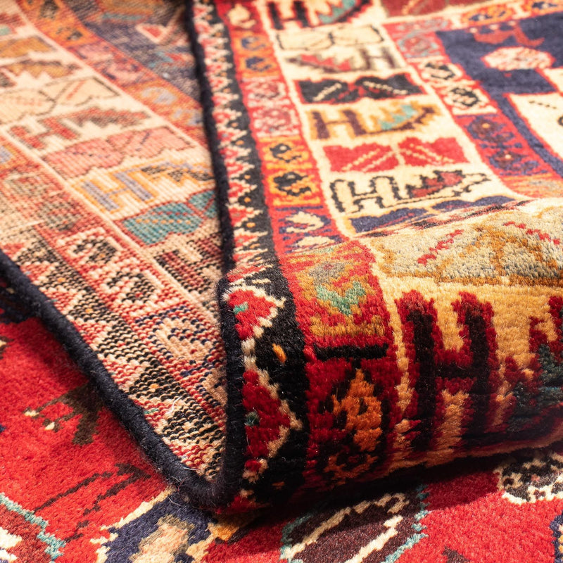 Alfombra persa - Nómada - 310 x 201 cm - rojo oscuro