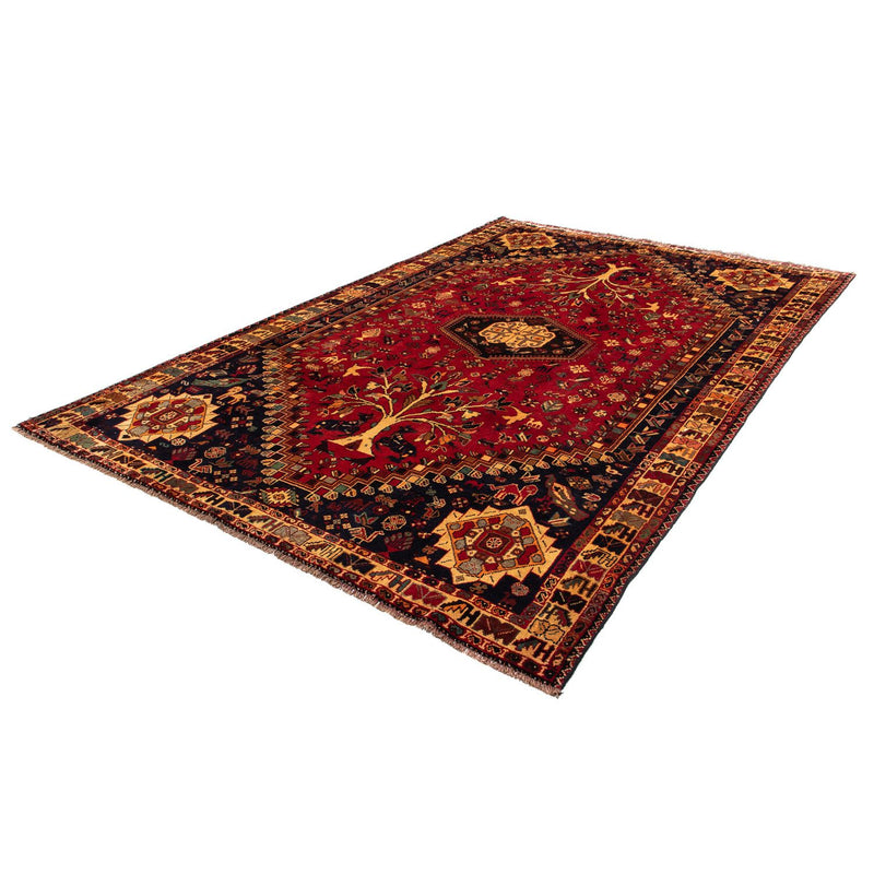 Alfombra persa - Nómada - 310 x 201 cm - rojo oscuro
