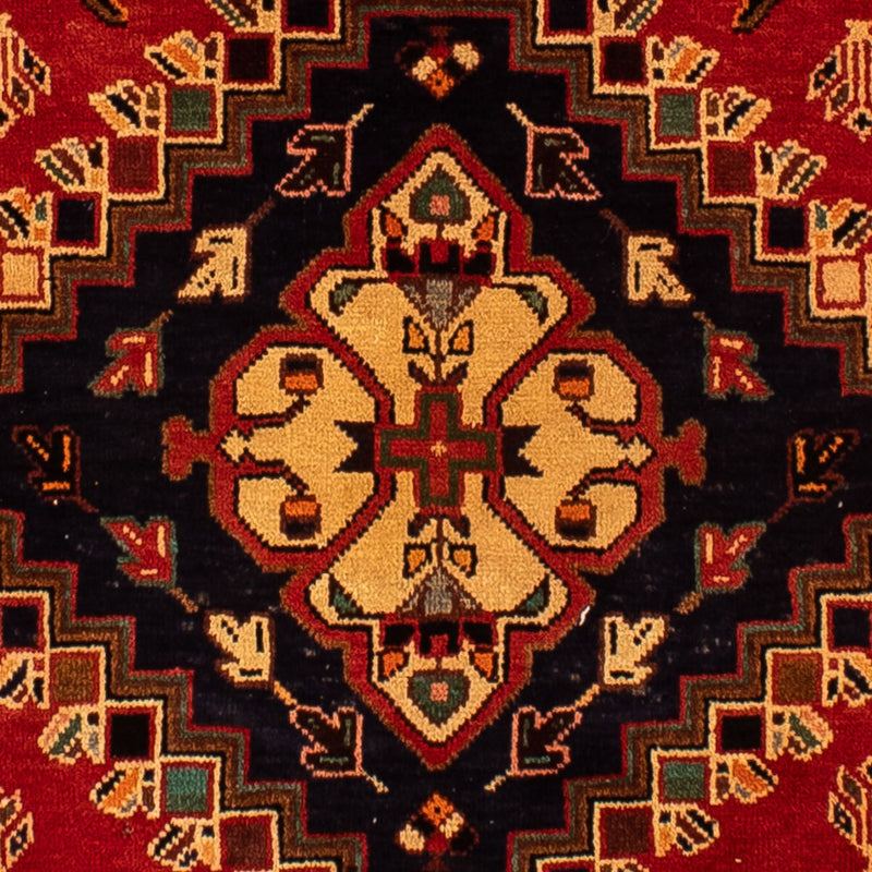 Alfombra persa - Nómada - 302 x 219 cm - rojo oscuro
