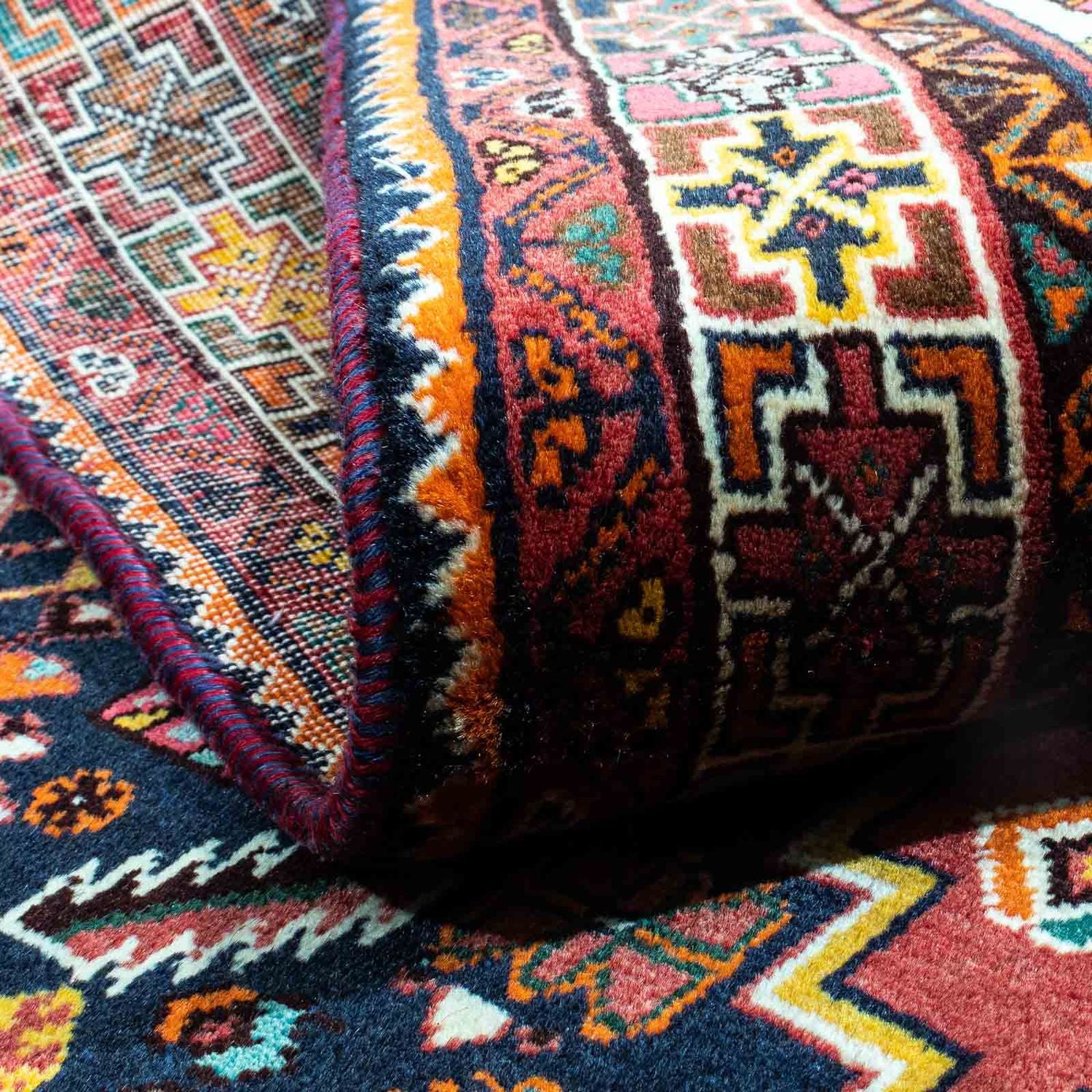 Alfombra persa - Nómada - 262 x 172 cm - rojo claro