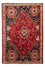 Alfombra persa - Nómada - 251 x 176 cm - rojo oscuro
