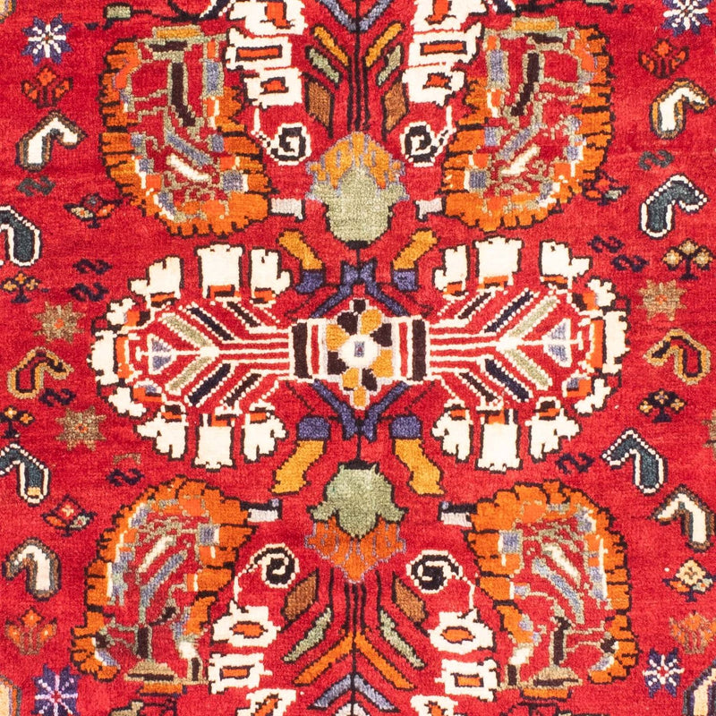 Alfombra persa - Nómada - 166 x 114 cm - rojo oscuro