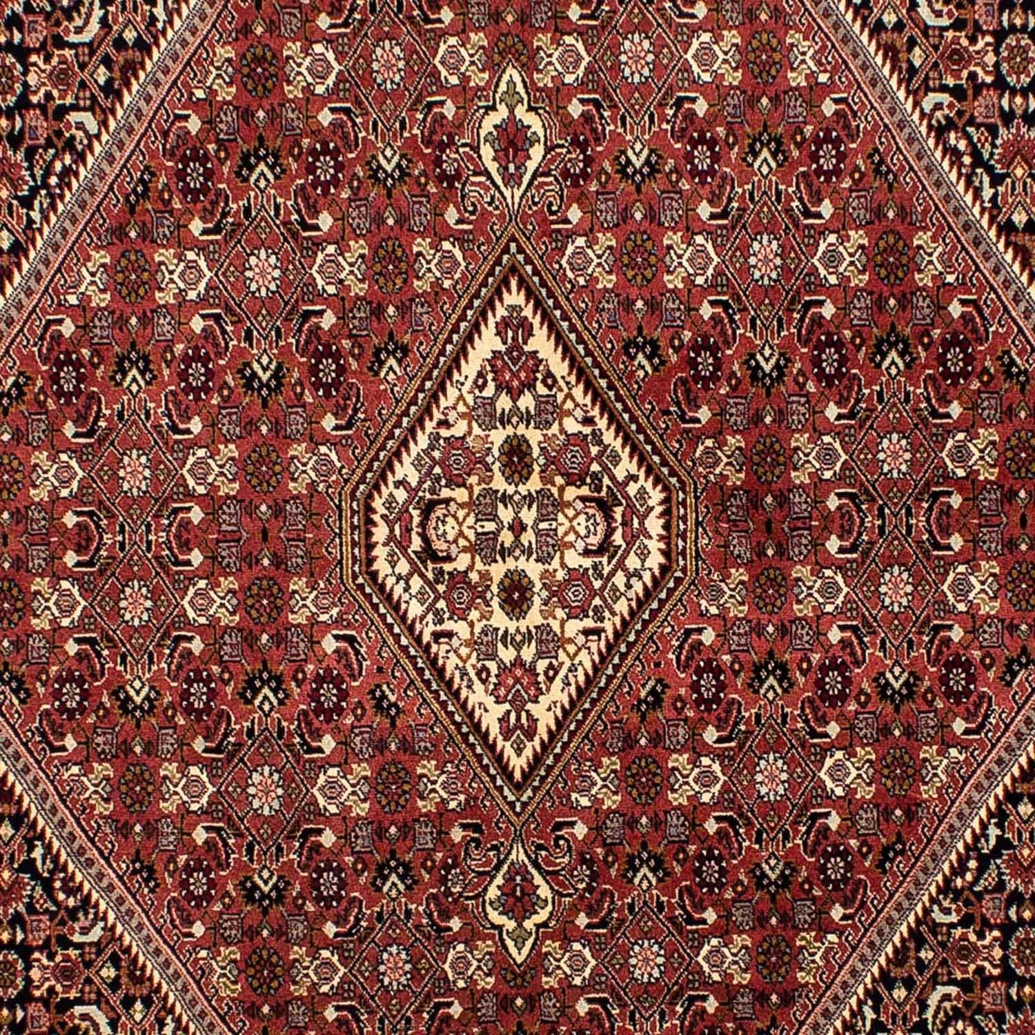 Alfombra persa - Bidjar - 254 x 176 cm - marrón